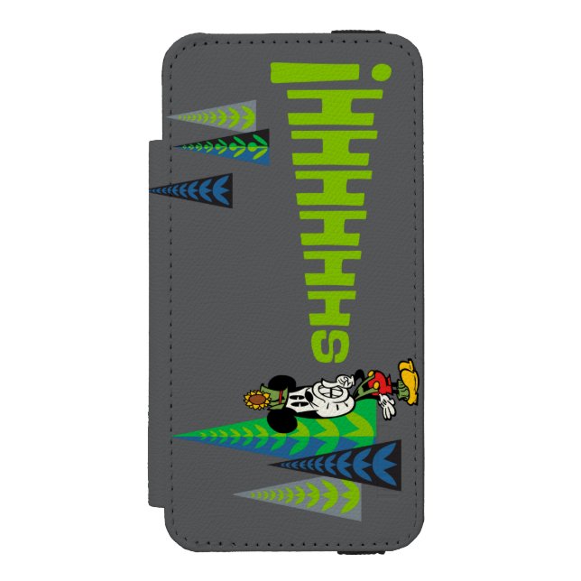 Yodelberg Mickey | Shh Incipio iPhone Wallet Case (Folio Front)