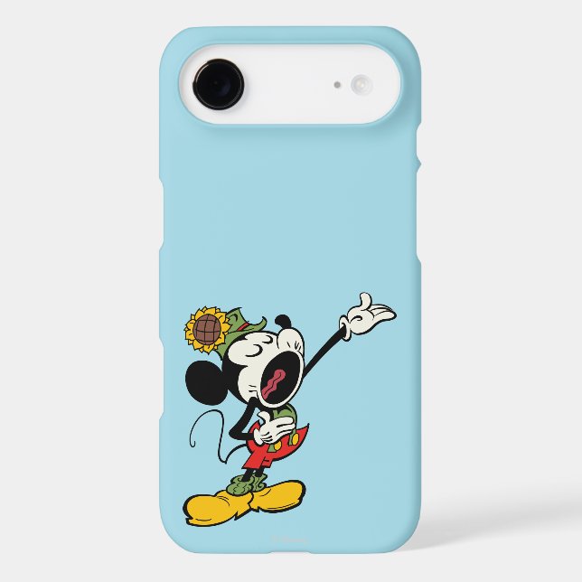 Yodelberg Mickey | Singing with Arm Up iPod Touch Case-Mate Case (Back)