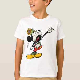Yodelberg Mickey   Singing with Arm Up T-Shirt