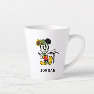 Yodelberg Mickey   Standing Proud Latte Mug