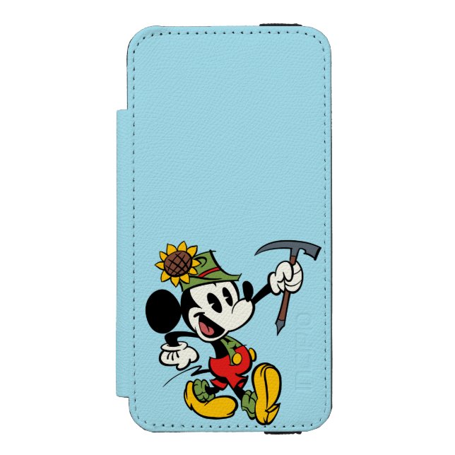 Yodelberg Mickey | Strutting Incipio iPhone Wallet Case (Folio Front)