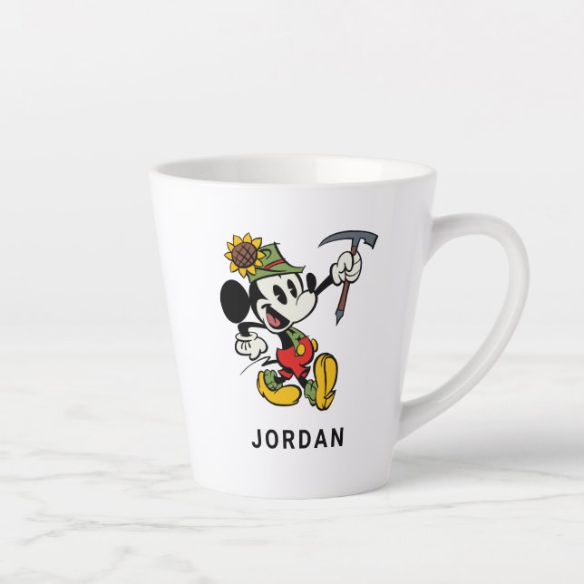 Yodelberg Mickey | Strutting Latte Mug (Right)