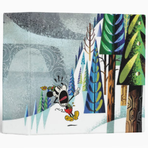 Yodelberg Mickey Terrified Binder