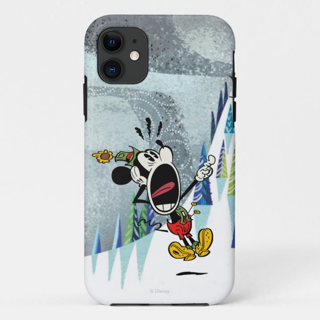 Yodelberg Mickey | Terrified Case-Mate iPhone Case (Back)