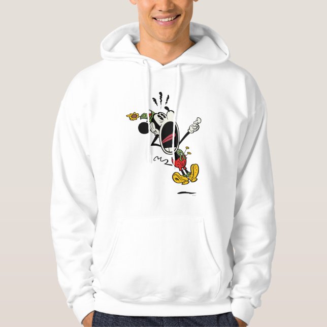 Yodelberg Mickey | Terrified Hoodie (Front)