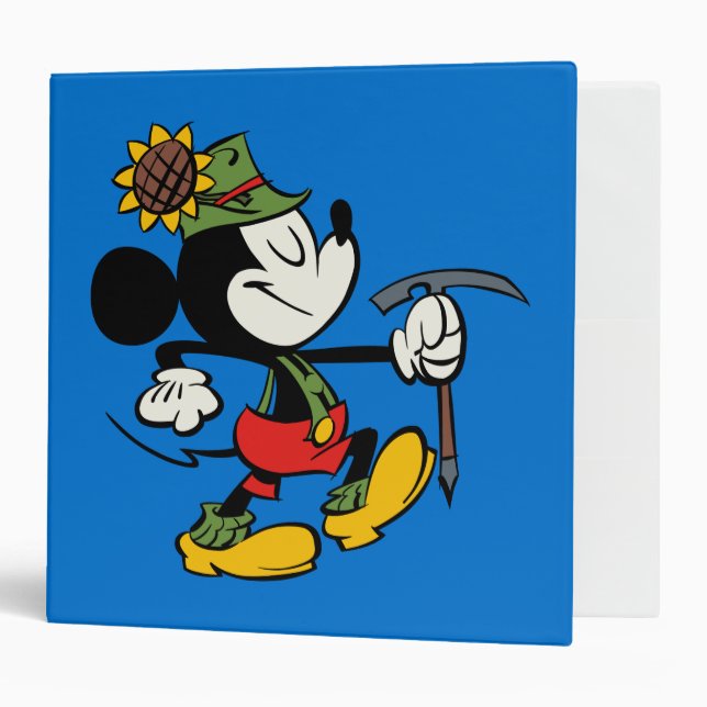 Yodelberg Mickey | Walking Happy Binder (Front/Inside)