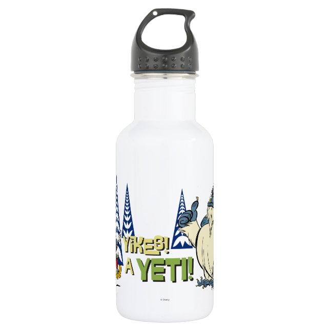 Yodelberg Mickey | Yikes - a Yeti! 532 Ml Water Bottle (Front)