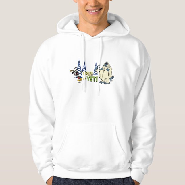 Yodelberg Mickey | Yikes - a Yeti! Hoodie (Front)