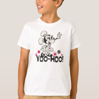 Yodelberg Minnie | Black and White Wave