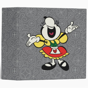 Yodelberg Minnie Singing with Arms Up Binder