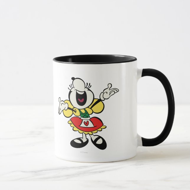 Yodelberg Minnie | Singing with Arms Up Mug (Right)