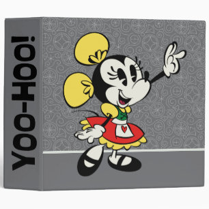 Yodelberg Minnie   Waving Binder