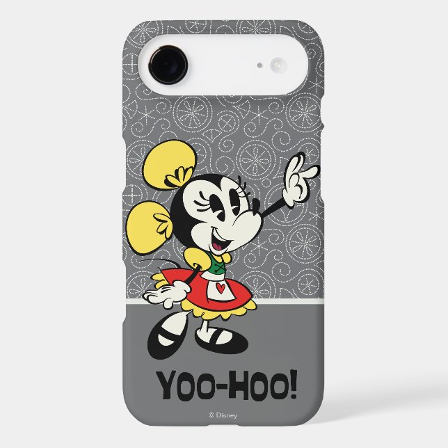 Yodelberg Minnie | Waving iPod Touch Case-Mate Case (Back)