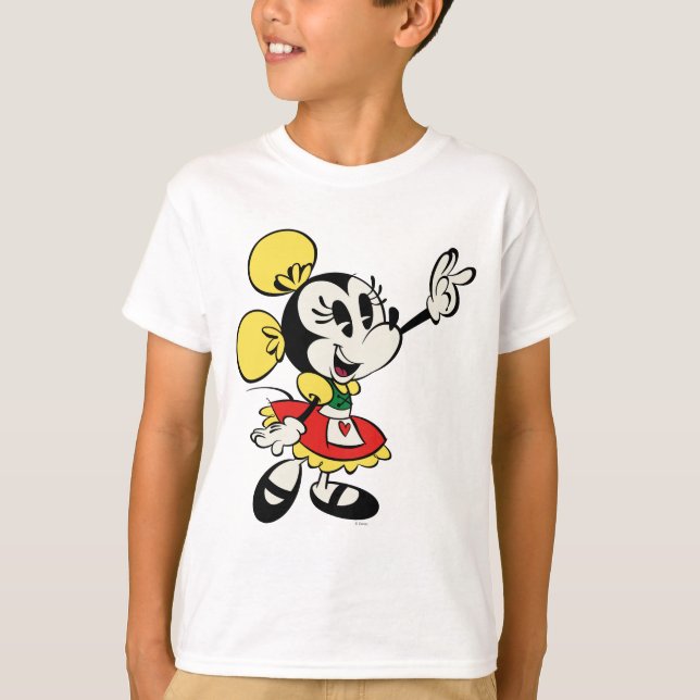 Yodelberg Minnie | Waving T-Shirt (Front)