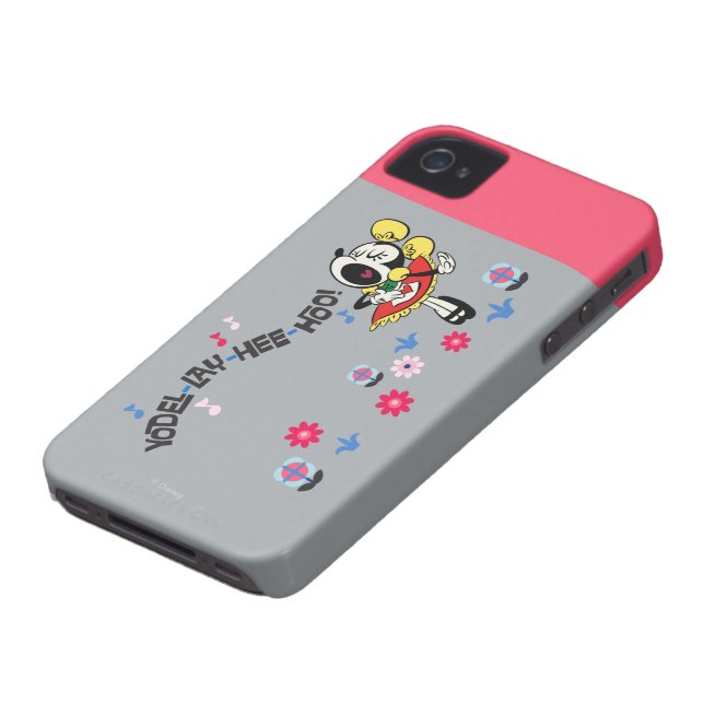 Yodelberg Minnie | Yodeling Case-Mate iPhone Case (Bottom)