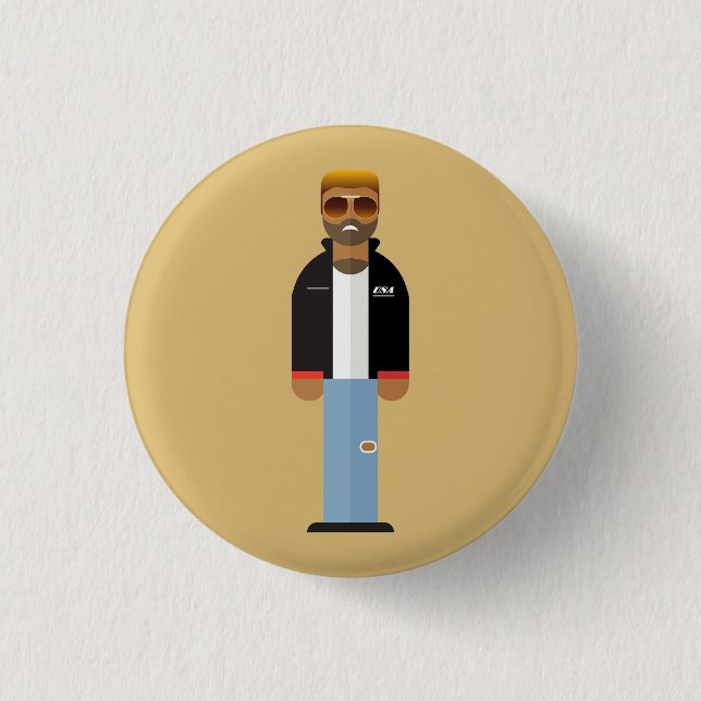 Yog – Pop Icon Button (Front)