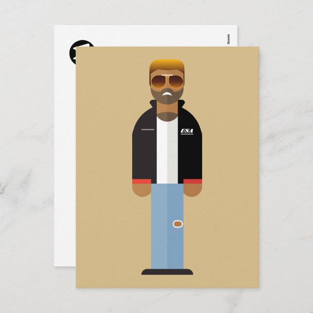 Yog – Retro Pop Icon Postcard (Front/Back)