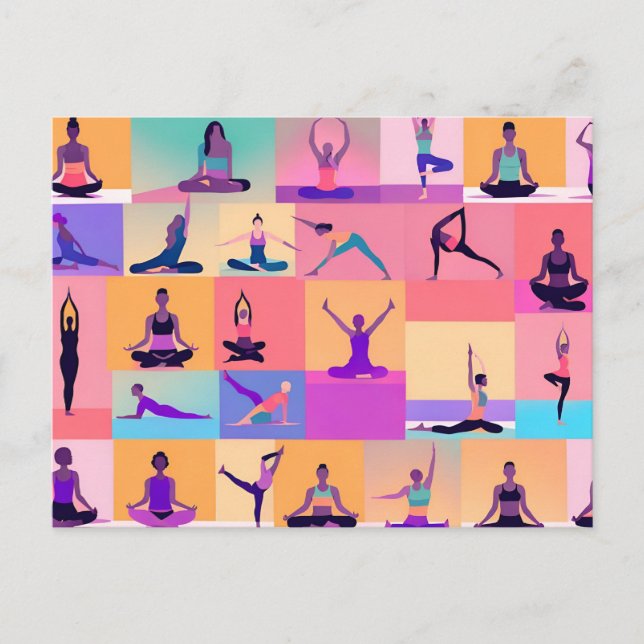 Yoga 01 postcard (Front)