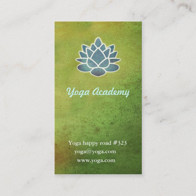 Yoga Academy Business Card (Front)