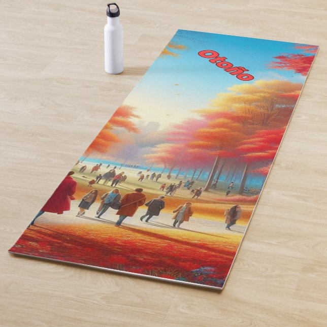 Yoga and Exercise mats for Autumn (In Situ)