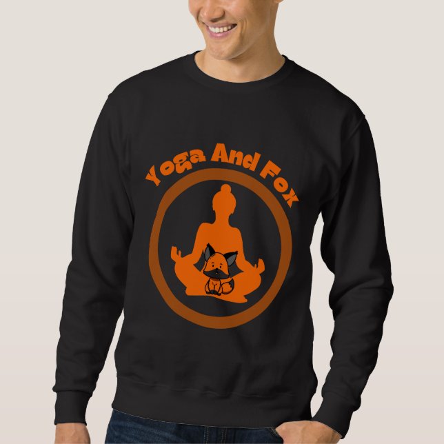 Yoga And Fox Sweatshirt (Front)