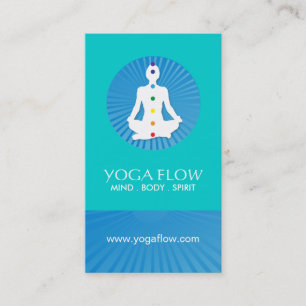 Yoga and Reiki Business Cards