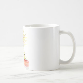 Yoga Art - Spine Twist Pose Coffee Mug