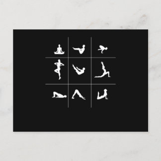 Yoga Asana Buddhism Meditation Spiritual Zen Gift Postcard