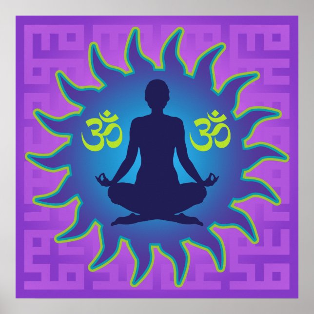 Yoga Aum Poster (Front)