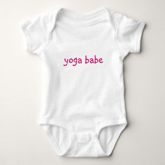 "Yoga Babe" Baby Tee