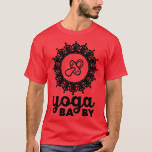 Yoga baby black T-Shirt