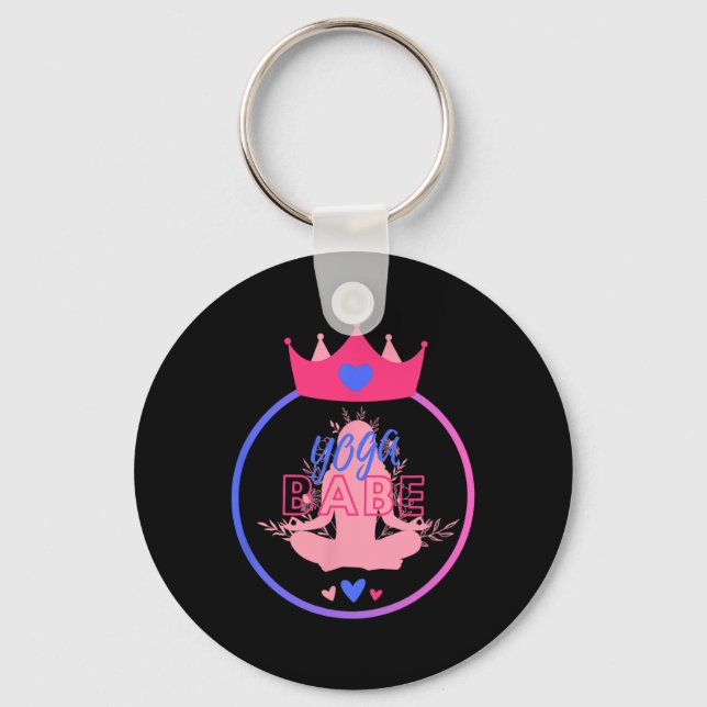 Yoga Be _1  Keychain (Front)