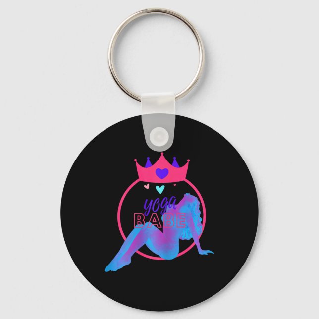 Yoga Be  Keychain (Front)