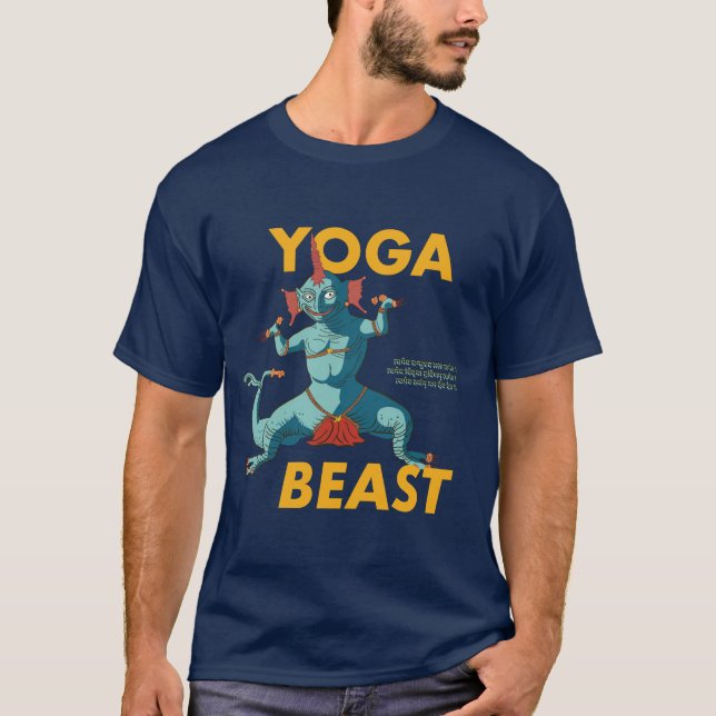 Yoga Beast #2 T-Shirt (Front)