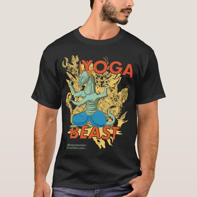 Yoga Beast #3 fancy T-Shirt (Front)