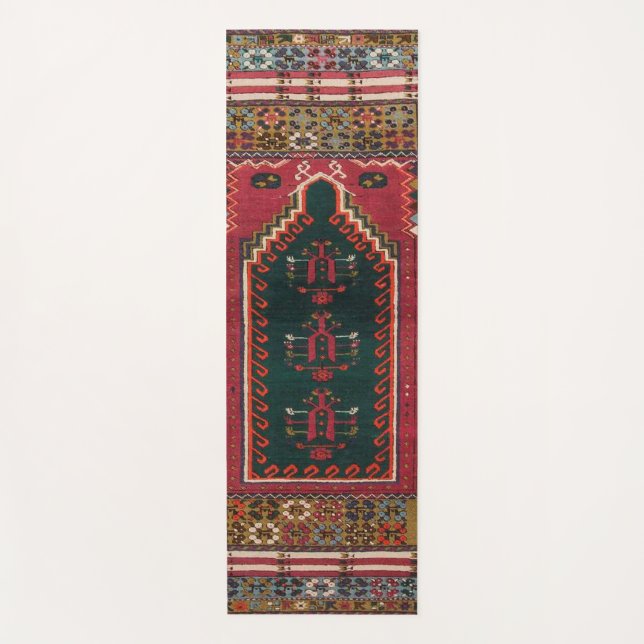 Yoga Beau design turc de tapis traditionnel (Devant)