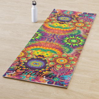 Yoga beautiful colours fitness Personalized YOGA Mat