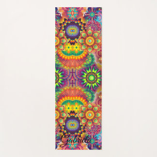 Yoga beautiful colours fitness Personalized YOGA Y Yoga Mat