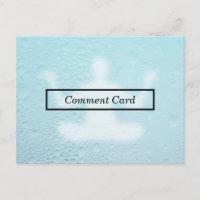 yoga blur comment card