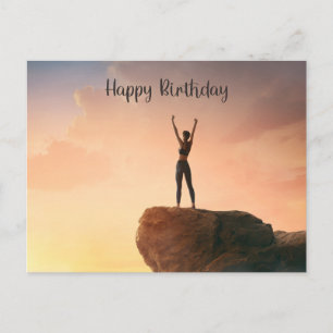 Yoga Bonne carte d'anniversaire