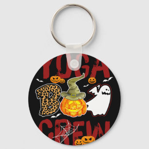 Yoga Boo Crew Halloween Yoga Instructor Costume Keychain