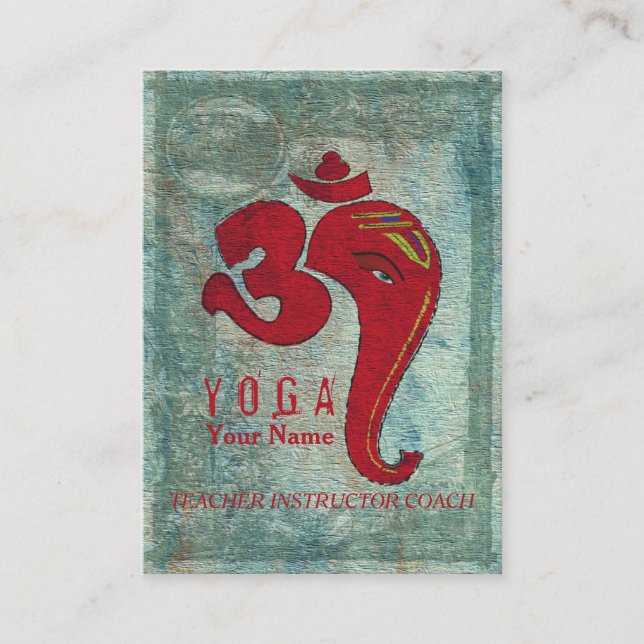 YOGA - Business Card (Front)