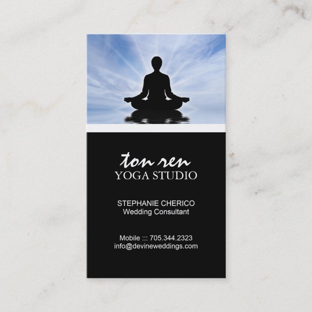Yoga Business Card (Front)
