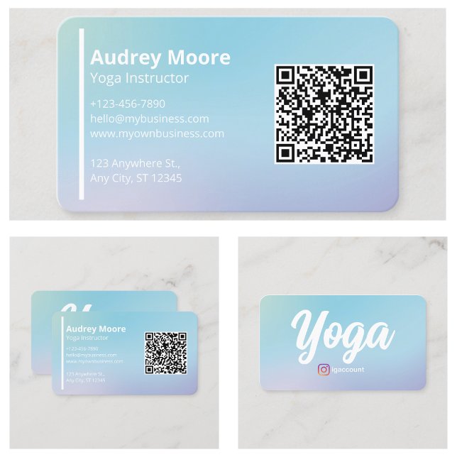 Yoga Business Card (Yoga Business Card
)