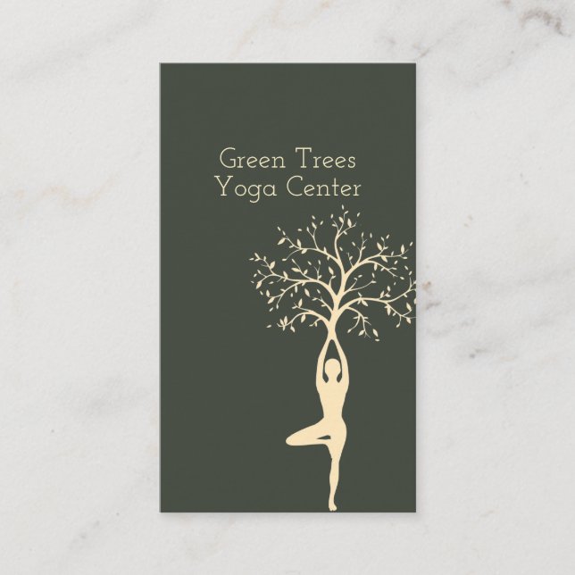 Yoga Business Card (Front)