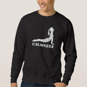 Yoga Calmness Spiritual Meditation Fitness Coaches Sweatshirt