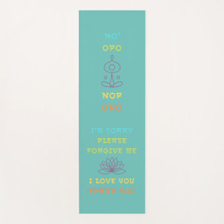 Yoga carpet Ho'OPONOPONO Mat