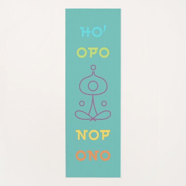 Yoga carpet Ho'OPONOPONO Yoga Mat (Front)