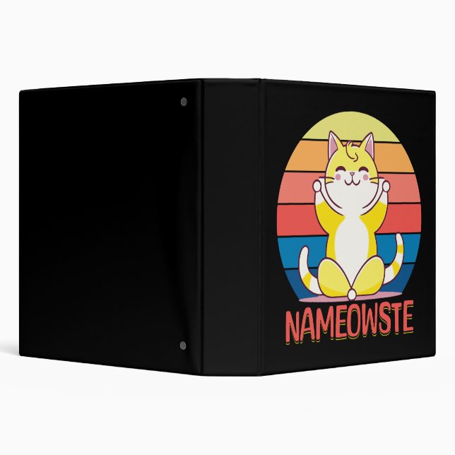 Yoga cat binder (Background)