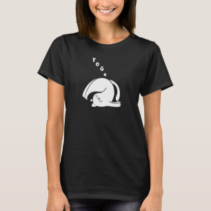 Yoga Cat In Yoga Pose T-Shirt